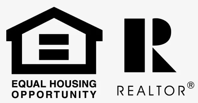 the logo of equal housing opportunity with gray background